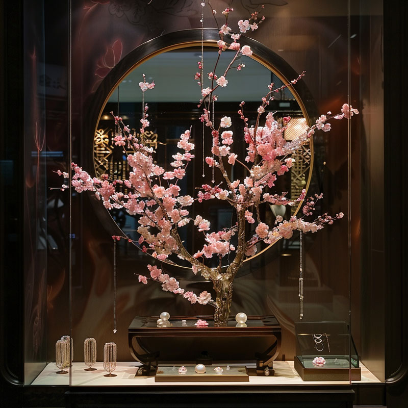 ジュエリーディスプレイキャビネットのデザインは、顧客の美的心理学をどのように満たすことができますか？